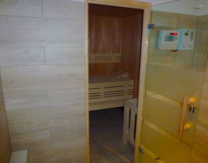 Hauseigene Sauna